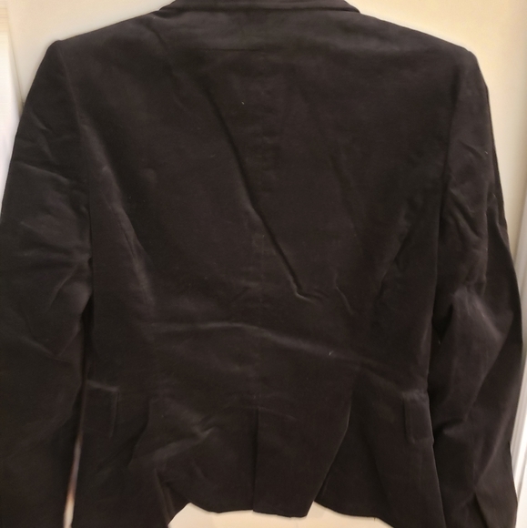 Vintage 90s Urban Behaviour Velvet Blazer - Picture 2 of 4
